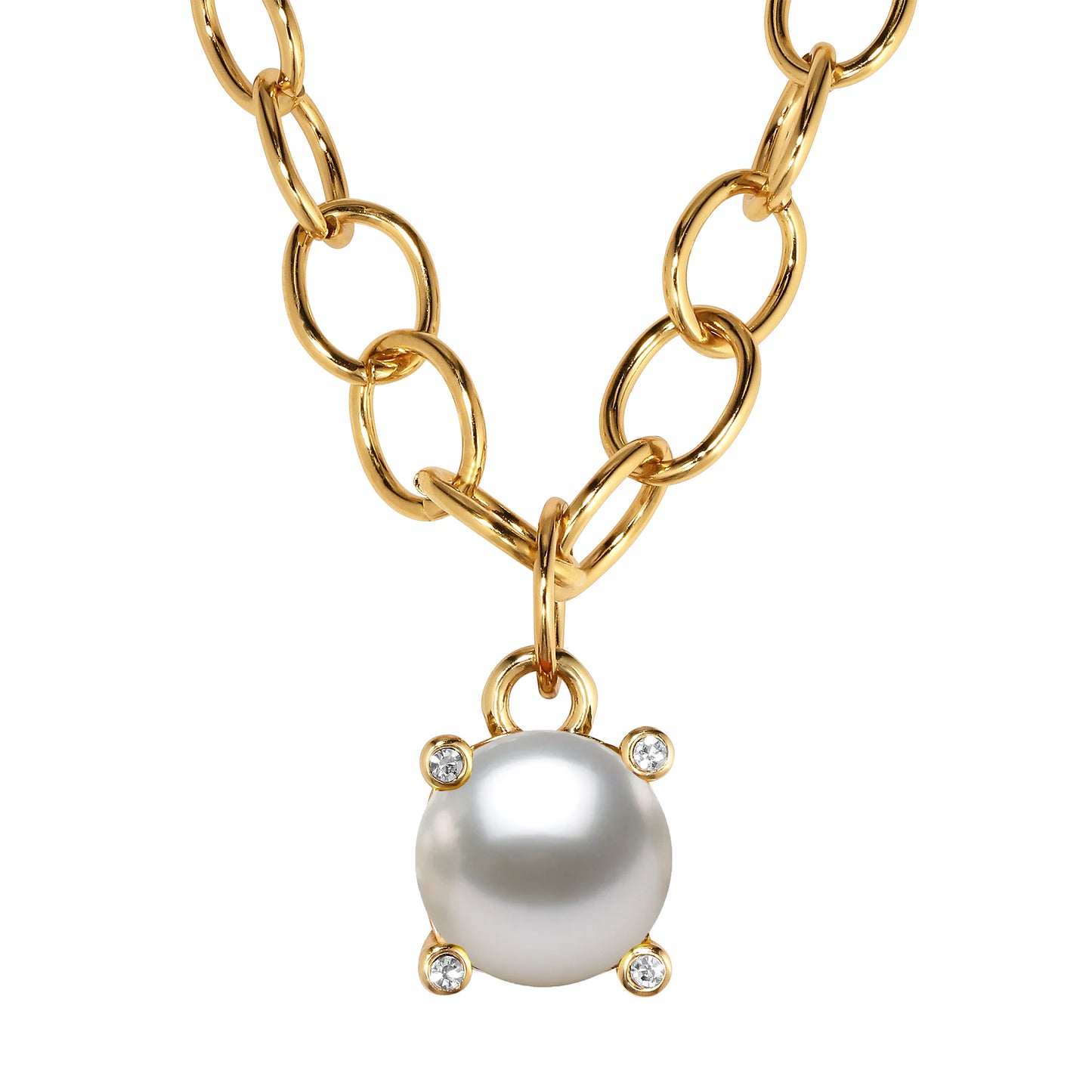 Halskjede RAMINA SG WHITE PEARL
