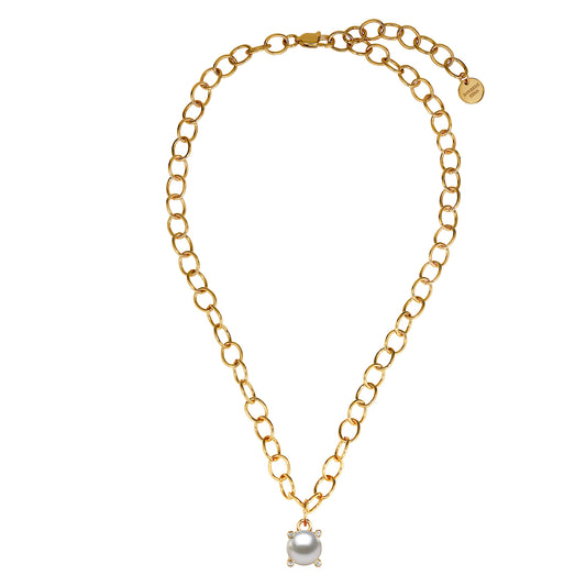 Halskjede RAMINA SG WHITE PEARL