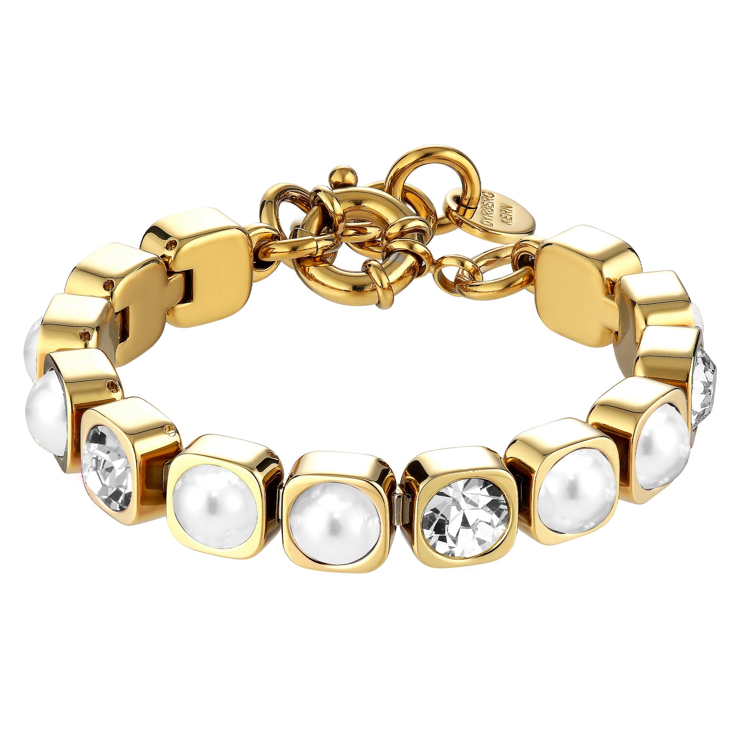 Armbånd CONIAN SG CRYSTAL / WHITE PEARL