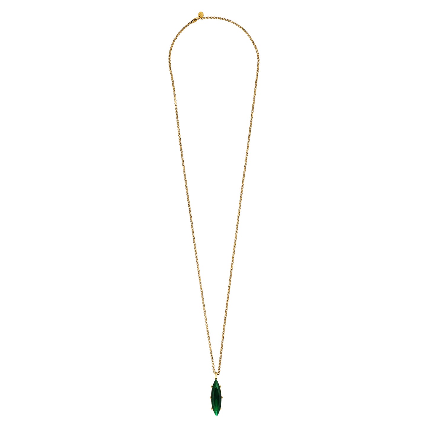 Halskjede TAKESHI SG EMERALD GREEN
