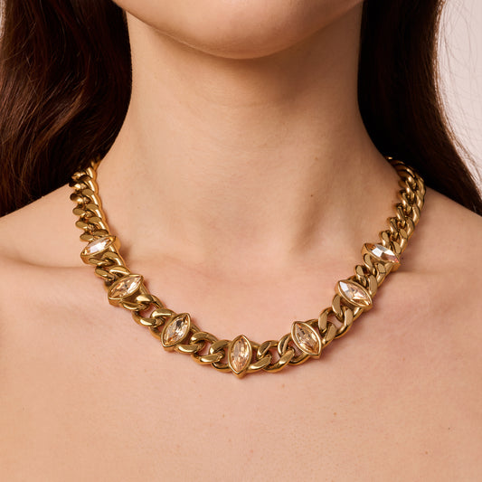 Halskjede PUNICA SG GOLDEN