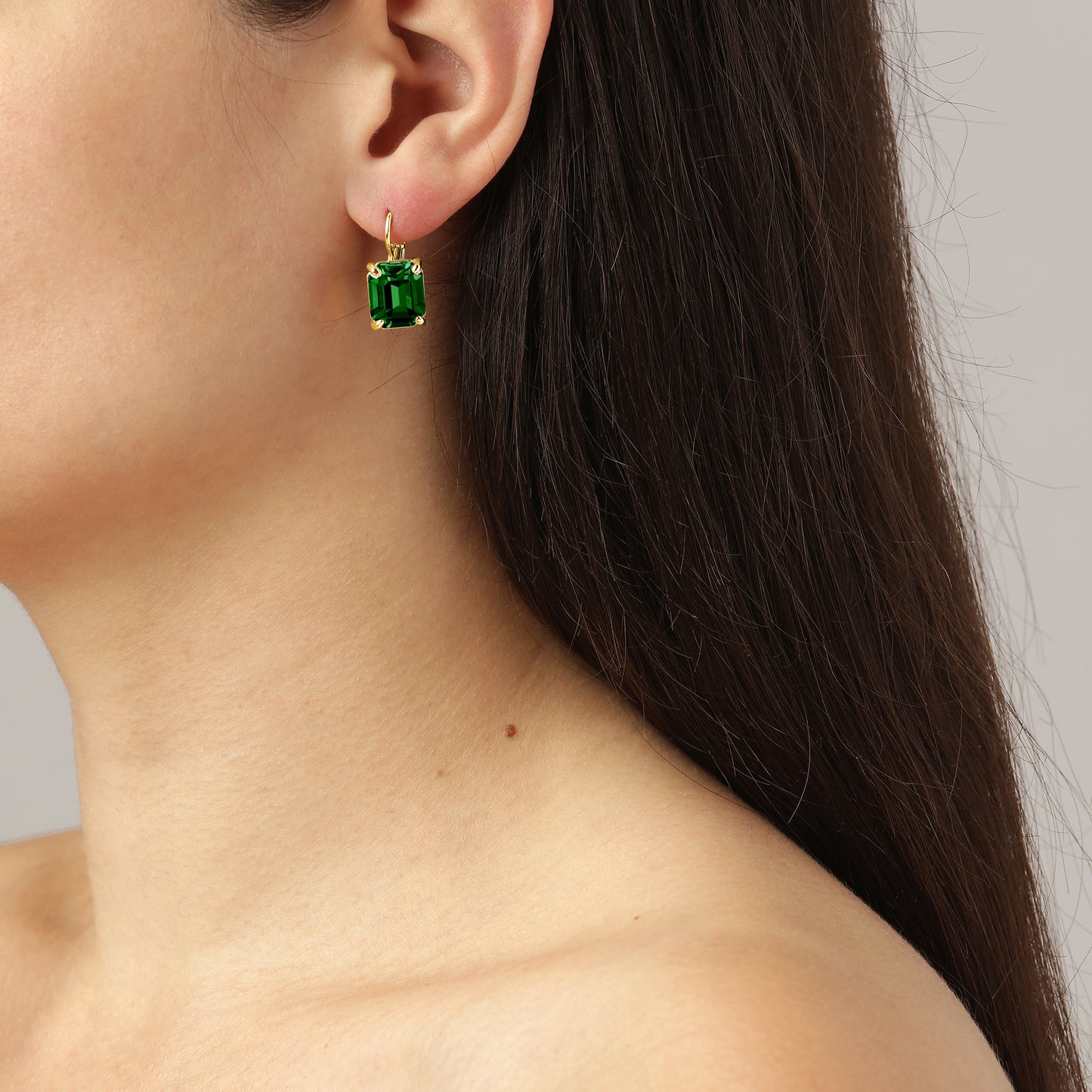 Øredobber SEGIN SG EMERALD GREEN
