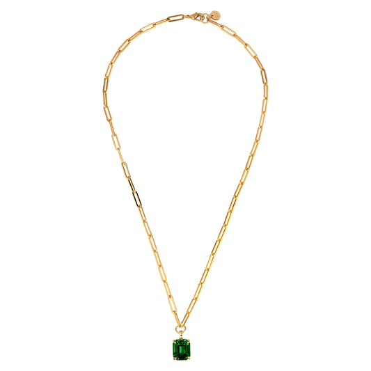 Halskjede OCTA SG EMERALD GREEN