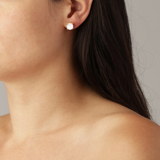 Øredobber DAZE SG WHITE PEARL