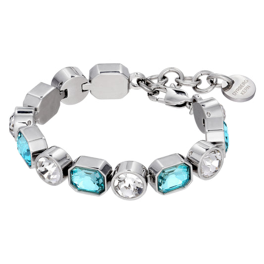 Armbånd ALAYA SS AQUA CRYSTAL