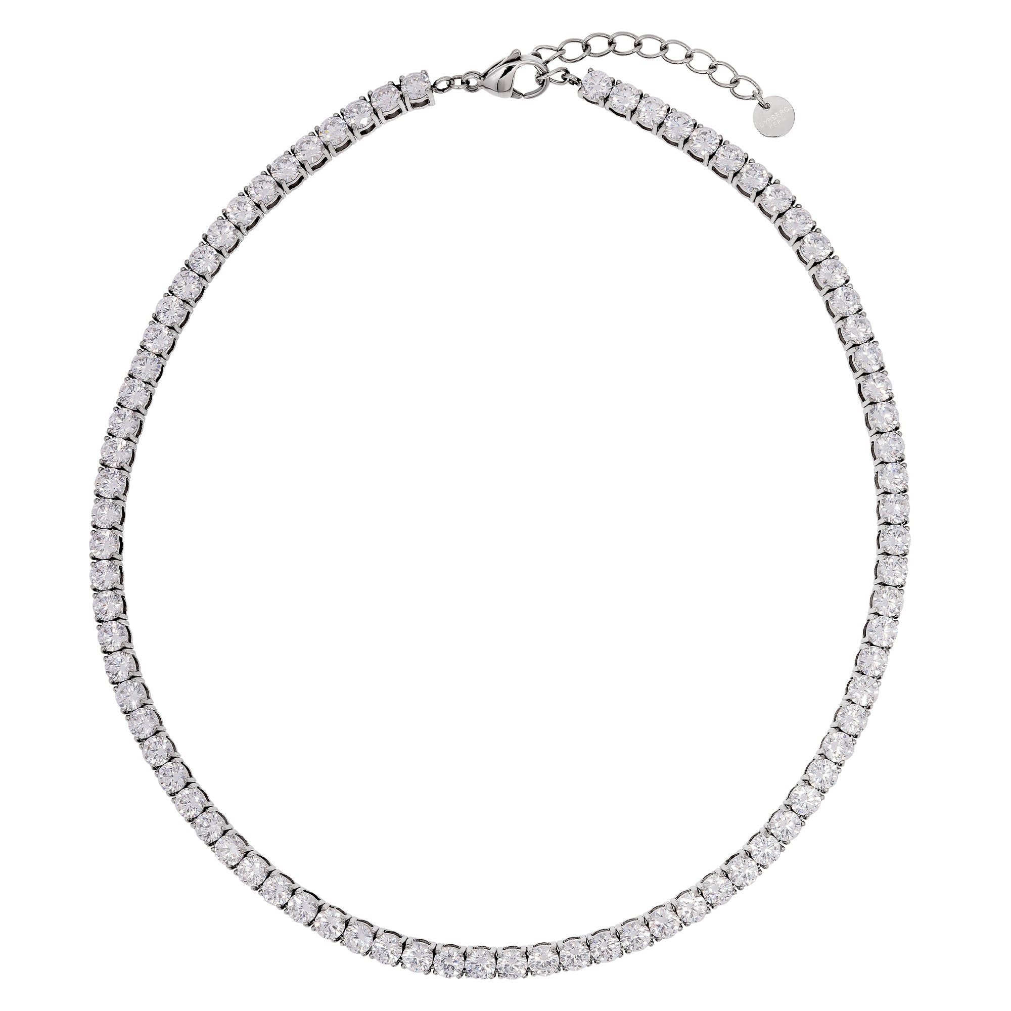 Halskjede SNAKE SS CRYSTAL