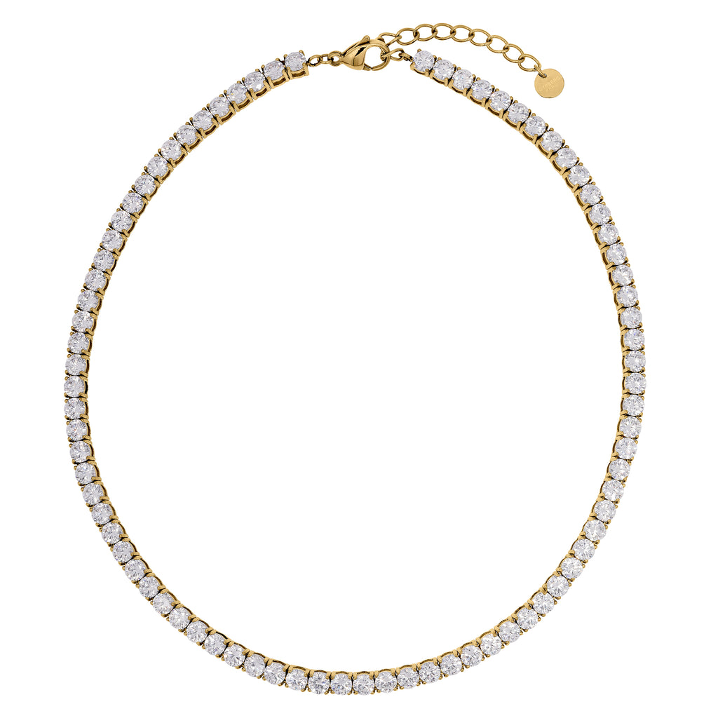 Halskjede SNAKE SG CRYSTAL