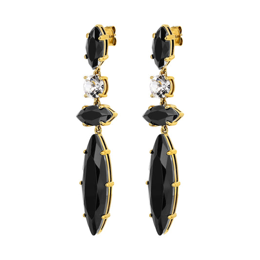 Øredobber TENERE SG BLACK_CRYSTAL