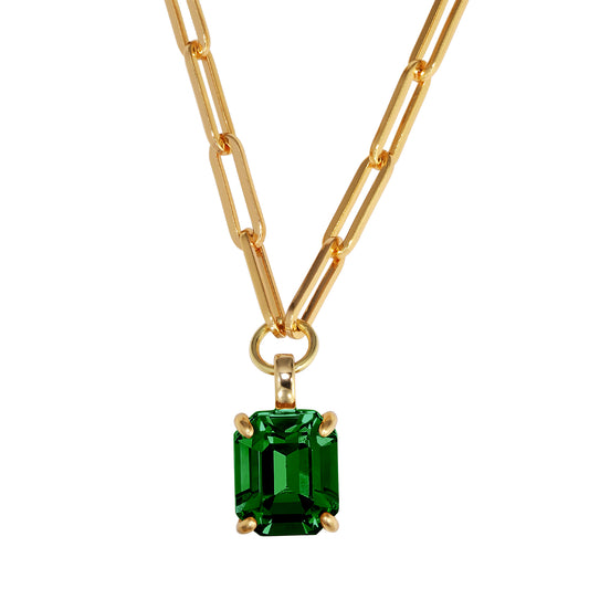 Halskjede OCTA SG EMERALD GREEN