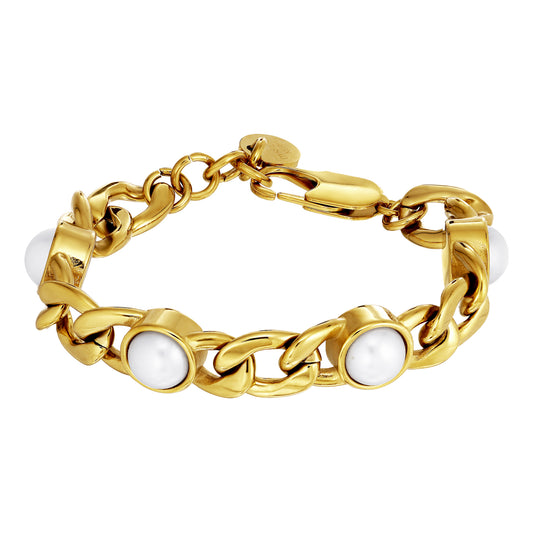 Armbånd ARIANE SG WHITE PEARL