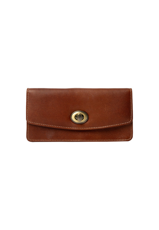 Moa Lommebok Stor - Cognac