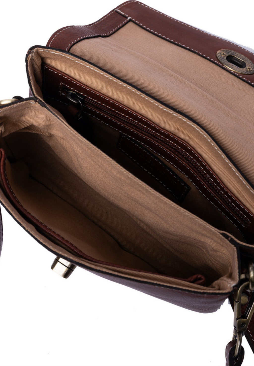 Nisha Clutch - Cognac