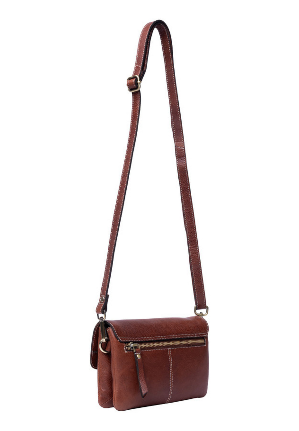 Nisha Clutch - Cognac