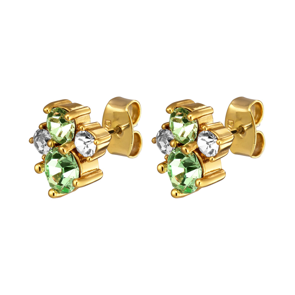 Øredobber BILLIS SG LIGHT GREEN