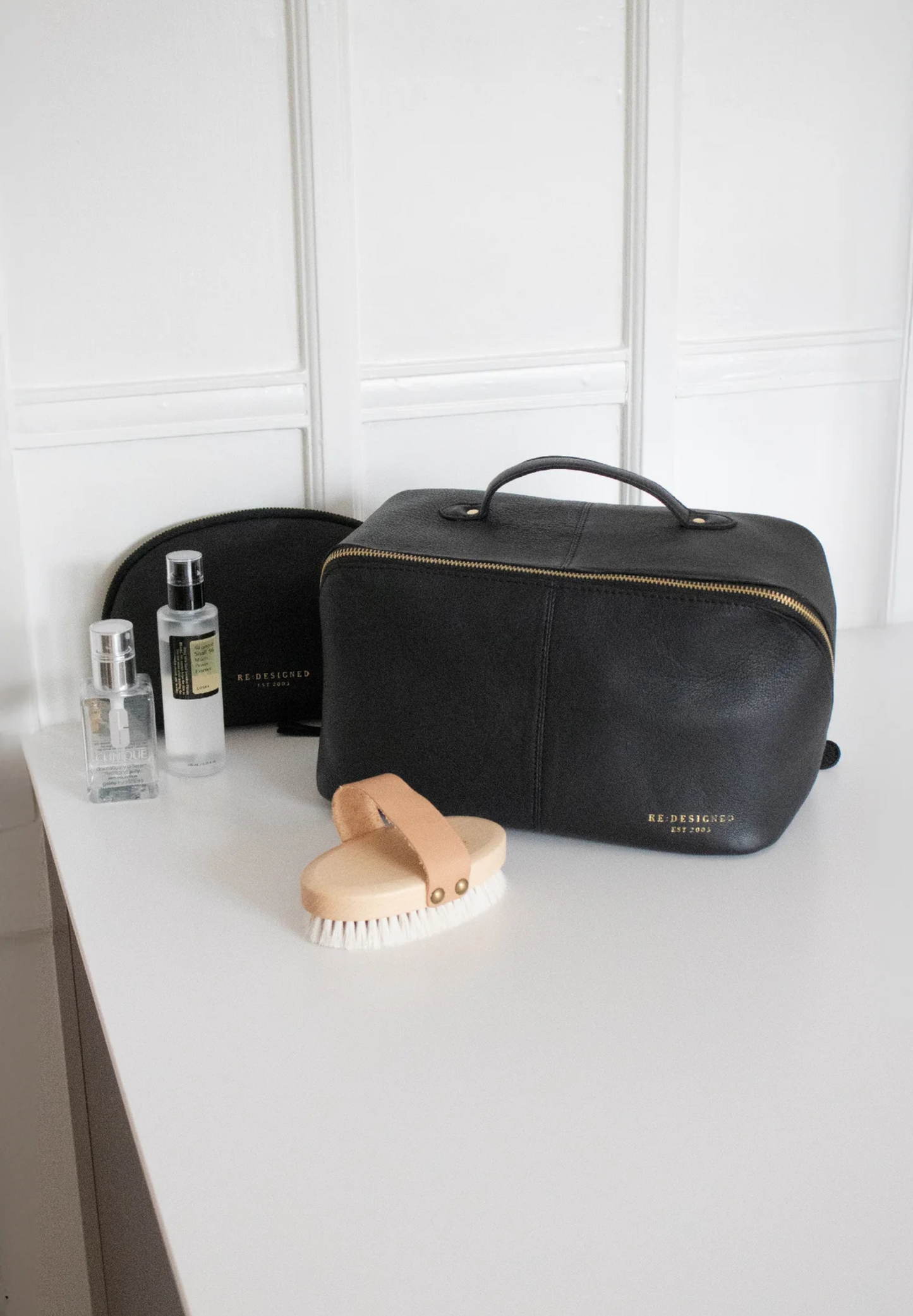 Halima Stor - Svart/gull